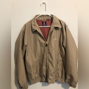 brown vintage worker jacket
